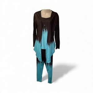 Source Unknown Black and Blue Jumpsuit (item#10010)